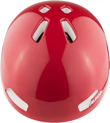 Велошлем ALPINA Hackney Red Gloss
