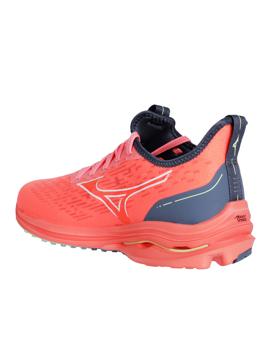Mizuno Wave Rider Neo 2 W Neon Flame White Vintage Indigo