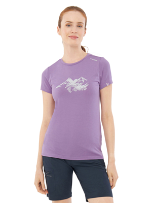 Футболка VIKING Lenta Bamboo Light Purple/Light Grey