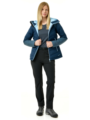 Куртка Ternua Yaksim Hood Jkt W Dark Marine