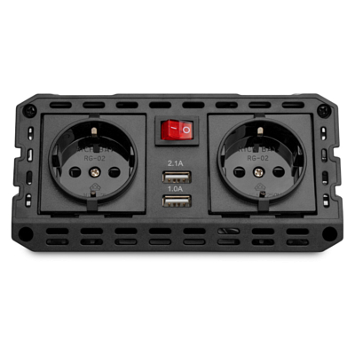 Автомобильный инвертор TopOn TOP-PI300 300W Черный