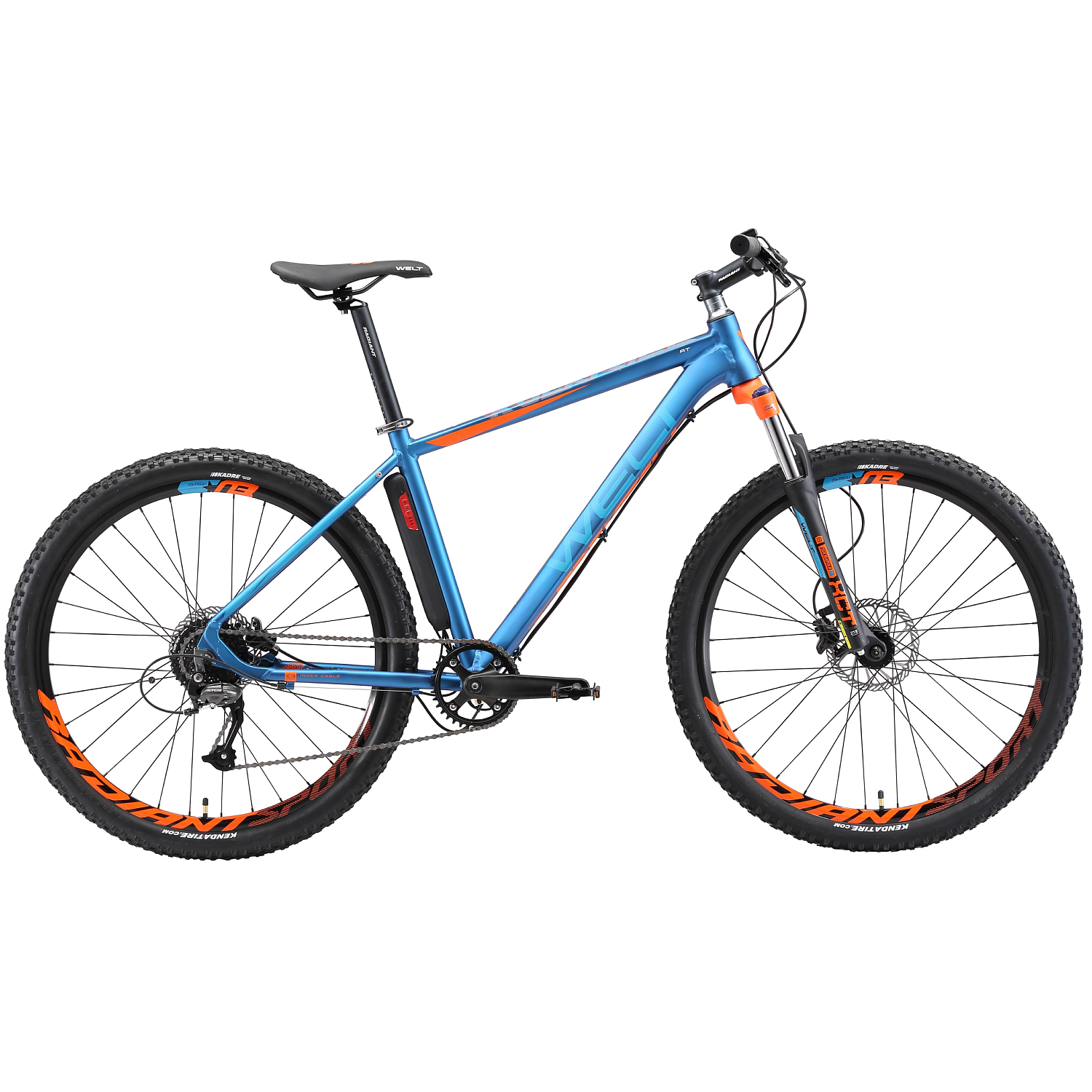 Велосипед Welt Rockfall AT 2018 matt blue/orange