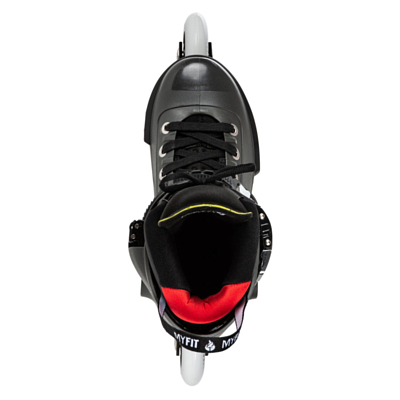 Роликовые коньки Powerslide Next Charcoal 90 Grey
