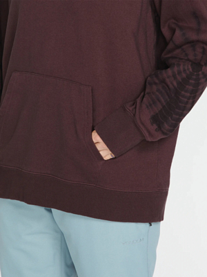Толстовка Volcom Costus P/O Black Plum