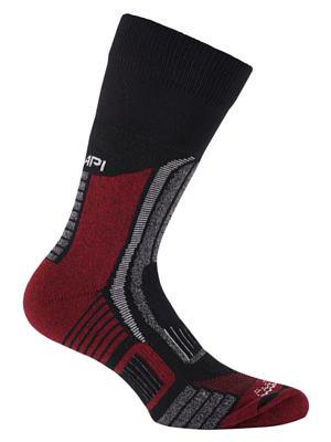 Носки Accapi Trekking Ultralight Crew Black/Red Melange