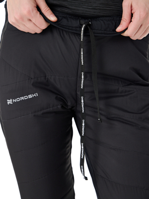 Брюки беговые Nordski Hybrid Pro Black