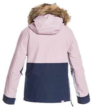 Куртка сноубордическая детская Roxy Shelter Snow Jacket Girl's Medieval Blue