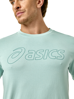 Футболка беговая Asics Logo Light Celadon/Celadon