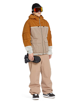 Куртка сноубордическая Volcom Nightbreaker 20K Chestnut Brown