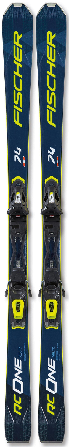 Горные лыжи с креплениями FISCHER 2020-21 RC ONE 74 AR + RS 10 PR