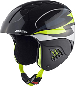 Зимний Шлем Alpina 2020-21 Carat Charcoal/Neon Yellow