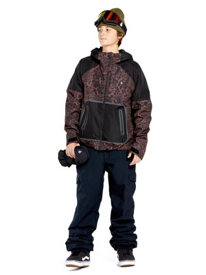 Куртка сноубордическая Volcom Revna 20K Shell Leopard