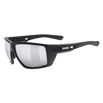 Очки солнцезащитные UVEX Mtn Venture Matte Black/Silver