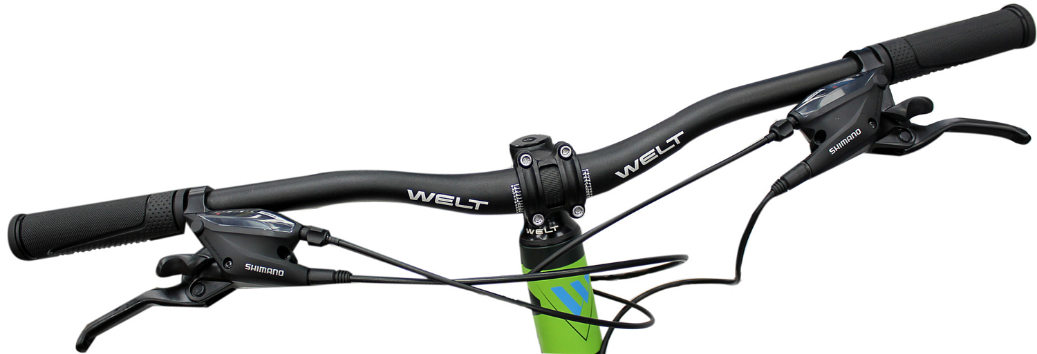 Велосипед Welt Ridge 1.0 HD 27 2020 Dark Green/Blue/Green