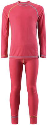 Комплект (футболка дл.рук. + брюки) детский Reima Cepheus STRAWBERRY RED
