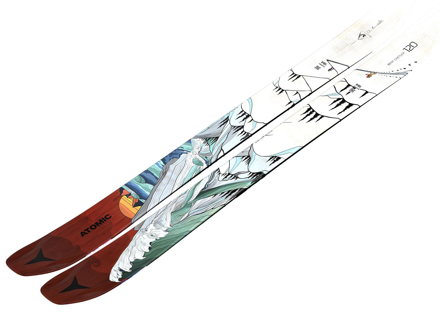 Горные лыжи ATOMIC 2020-21 BENT CHETLER 120 Multico
