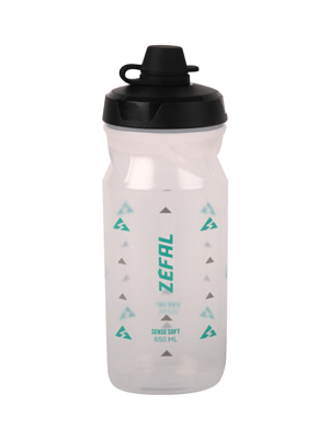 Фляга Zefal Sense Soft 65 No-Mud Bottle (без упаковки) Translucent