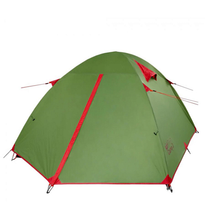 Палатка Tramp Lite Camp 3 Green