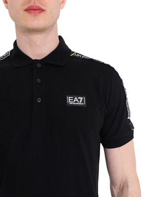 Поло EA7 Emporio Armani Polo M Black