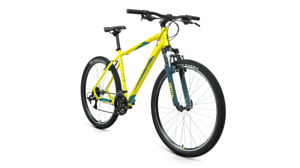 Велосипед Forward APACHE 27,5 1.2 2022 Желтый/Зеленый