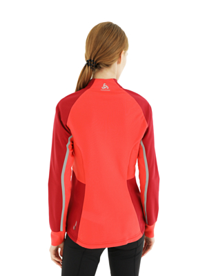 Куртка ODLO Jacket Pro Warm AEOLUS W's Rumba Red/Hibiscus