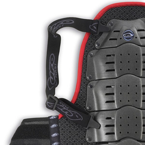 Защита спины NIDECKER Back Support With Body Belt (&lt; Mt. 1,65) Black/Red