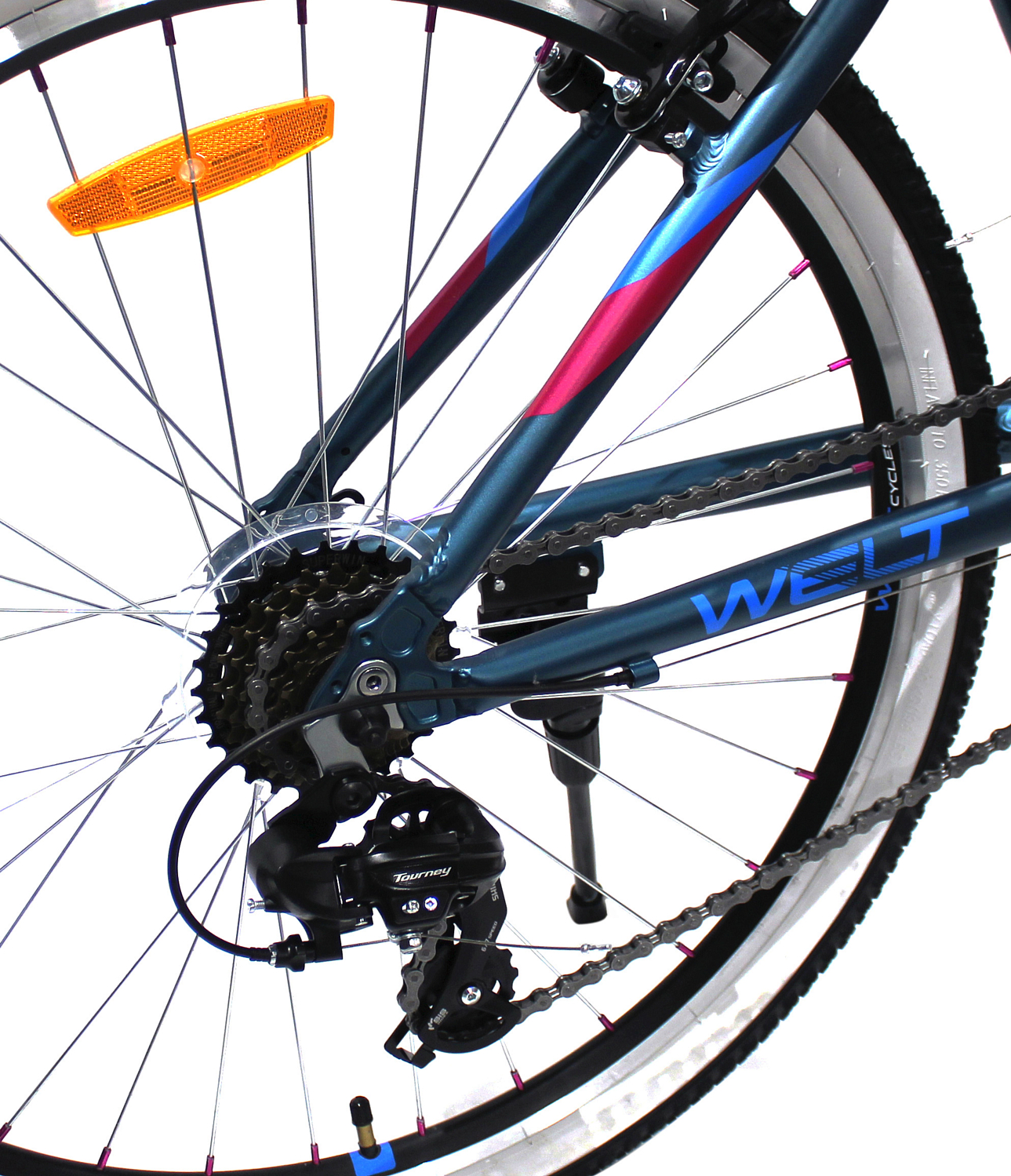 Велосипед Welt Edelweiss 1.0 HD 26 2020 Matt Dark Ocean Blue/Pink