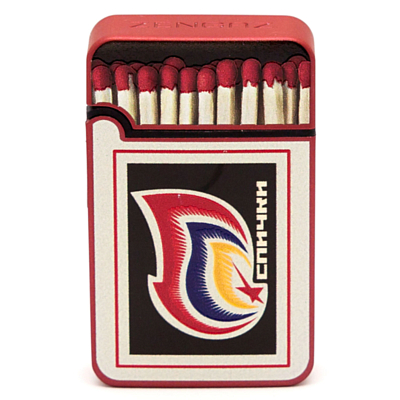 Зажигалка Zengaz ZL-8 Grand Jet Matches Soviet