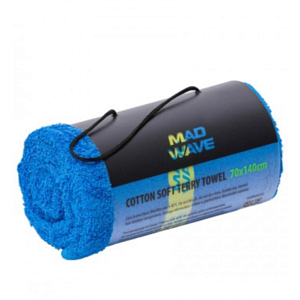 Полотенце MAD WAVE Cotton Soft Terry Towel Blue