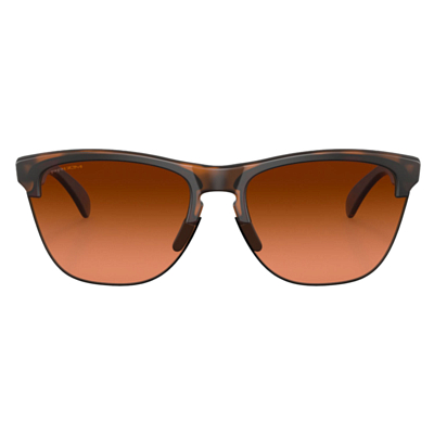 Oakley Frogskins Lite Matte Brown Tortoise Prizm Brown Gradient
