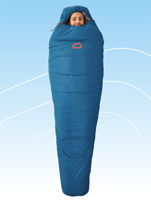 Спальник Kanrock Aurora 0 Regular Blue
