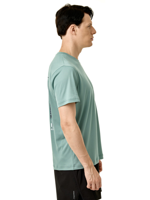 Футболка беговая Puma Graphics Nitro Green Moon