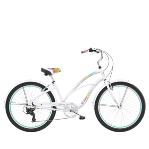 Велосипед Electra Cruiser Lux 7D Step Thru 24 2022 White