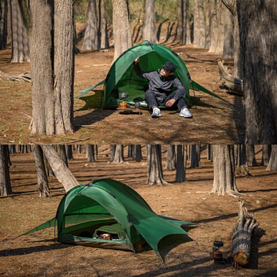 Палатка Naturehike Flying fish 2 man tent Green