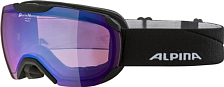 Очки горнолыжные Alpina 2022-23 Pheos S Qv Black Matt