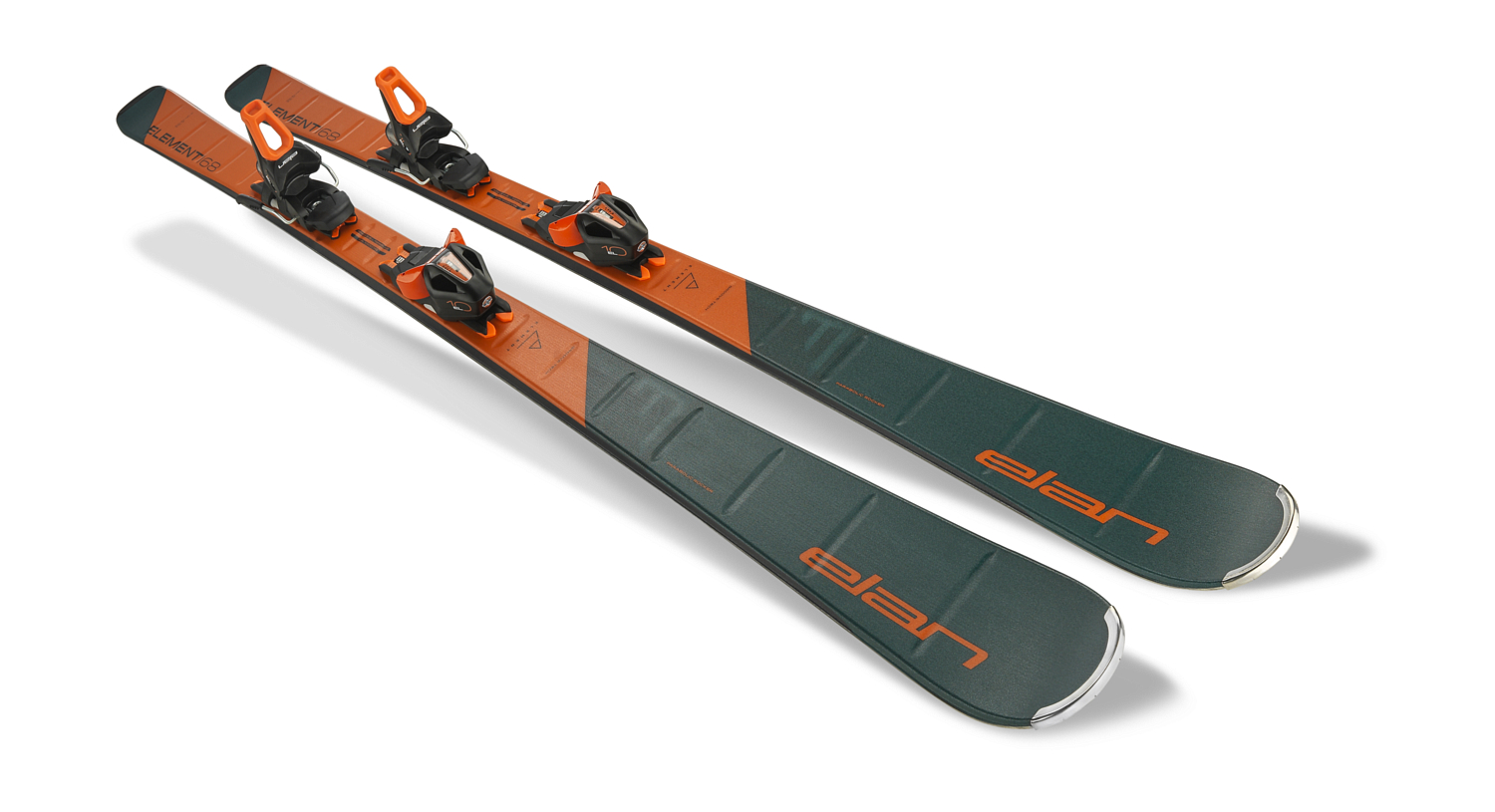 Горные лыжи с креплениями ELAN Element Orange Ls + El 10 Shift