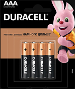 Батарейки Duracell LR03-4BL Basic