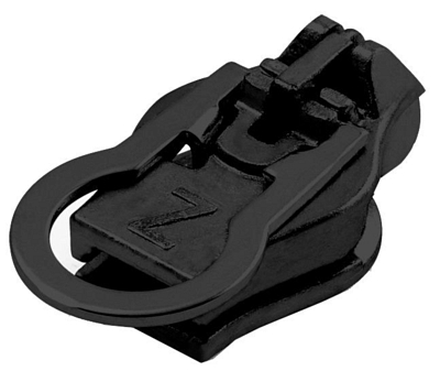 Бегунок для молнии ZlideOn Plastic Zipper XL Black
