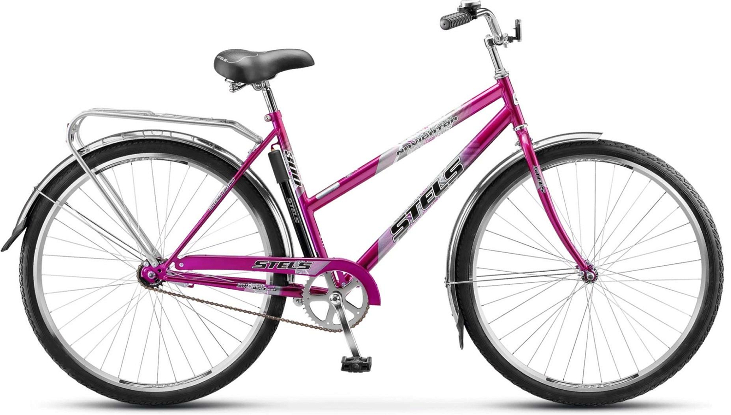 Велосипед Stels Navigator 28 300 Lady Z010 2022 фиолетовый