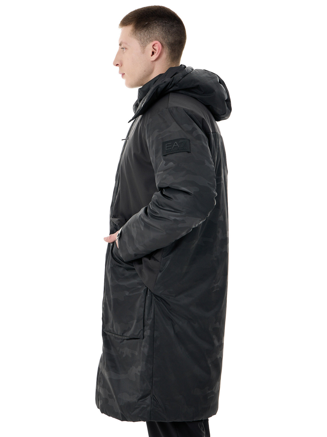 Пальто EA7 Emporio Armani Mountain Medium Parka Camou Black