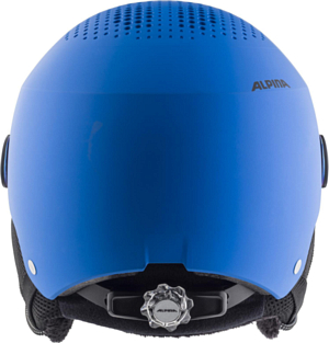 Шлем с визором детский ALPINA Zupo Visor Q-Lite Blue Matt