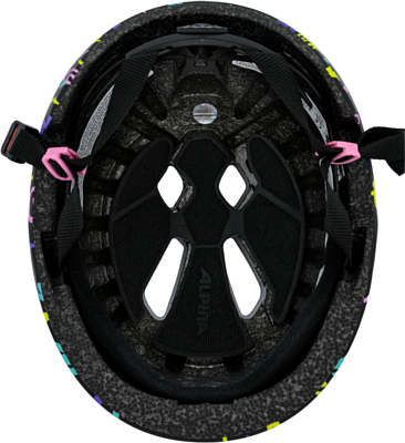 Велошлем ALPINA Hackney Black-Confetti/Matt