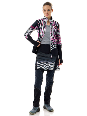 Юбка утепленная Crazy Idea Channel Black Zebra