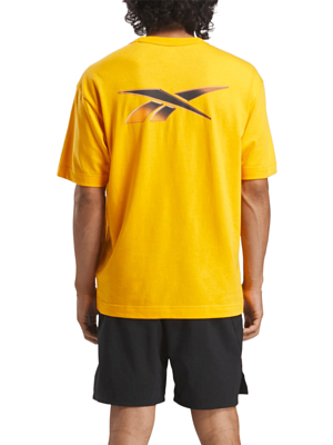 Футболка беговая Reebok Athlete Hype Electric Amber