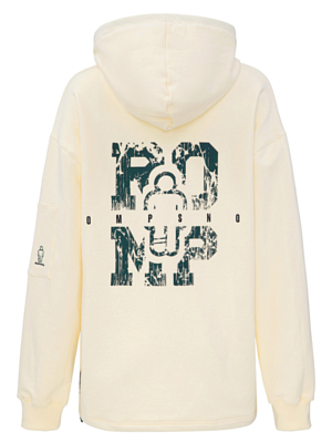 Толстовка ROMP Crack Hoodie Ivory
