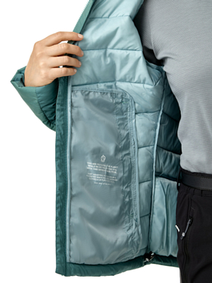 Куртка Ternua Yaksim Hood Jkt W Hydro Green