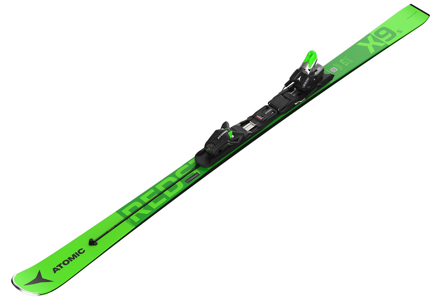 Горные лыжи с креплениями ATOMIC 2020-21 REDSTER X9 S + X 12 GW Black/Green