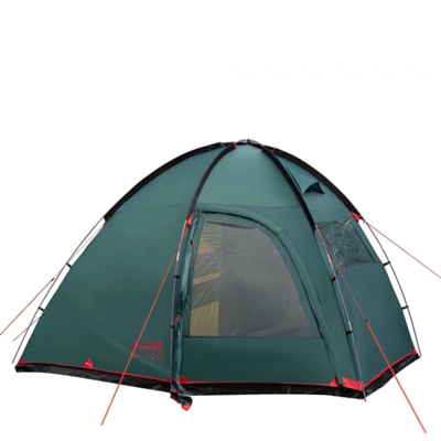 Палатка кемпинговая Tramp Bell 3 (V2) Green