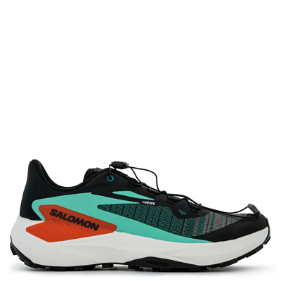 Кроссовки SALOMON Genesis Black/Electric Green/Cherry Tomato