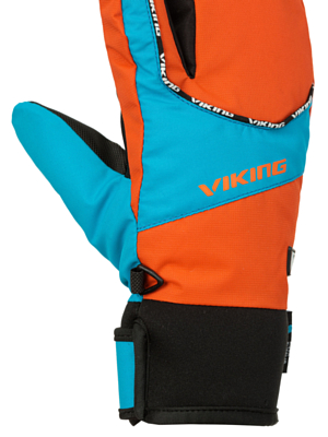 Варежки-лобстеры детские VIKING Fin Orange